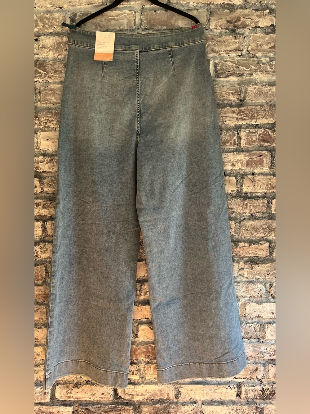 LC Lauren Conrad Light Blue Wide-Leg Jeans New with Tags Smoke & pet free home - Picture 11 of 13